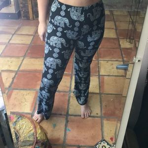 Elephant stretchy leggings